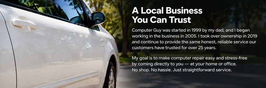 A local business you can trust — Computer Guy story